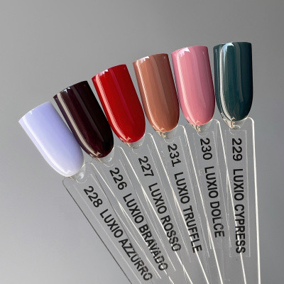 LUXIO   #227   ROSSO   15мл   Гель-лак (100% гель)