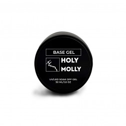 HOLY MOLLY   База прозрачная   Base   GEL   50мл   (шайба)