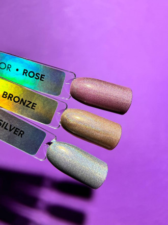 GRAPE   Гель-краска голографическая   5г   Illusion Color   SILVER