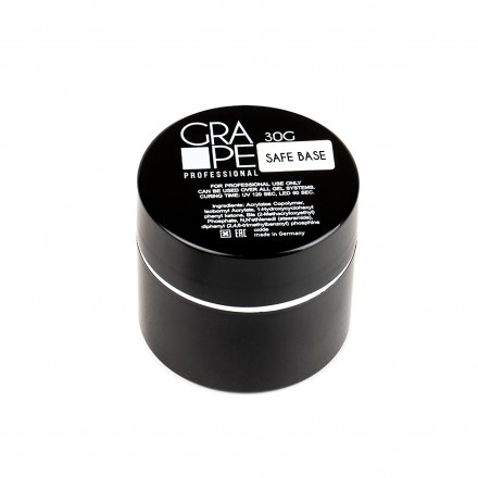 GRAPE  База прозрачная жидкая (для подложки)   SAFE   (шайба)   30г
