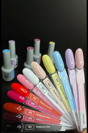 UNO   PEDICURE LINE   #106   8мл (8г)   Гель-лак однофазный для педикюра