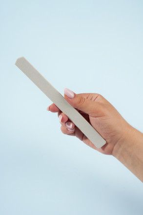 ALGEBRA BEAUTY   SOFT WHITE   Мягкие   L Plus   #100   (50шт)   Сменные  файлы для пилки на вспененной подложке