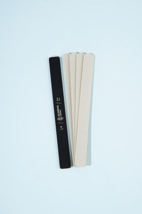 ALGEBRA BEAUTY   SOFT WHITE   Мягкие   L Plus   #100   (50шт)   Сменные  файлы для пилки на вспененной подложке