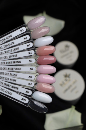 KLIO   Unique gel   #02 TAN GLOW   30г   Гель для моделирования средне-жидкий с шиммером