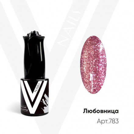 VOGUE NAILS   Гель-лак фольгированный  10мл  Любовница   (СНЯТО)