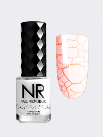 NAIL REPUBLIC   CRAQUELURE #02   10мл   Лак-кракелюр с эффектом растрескивания