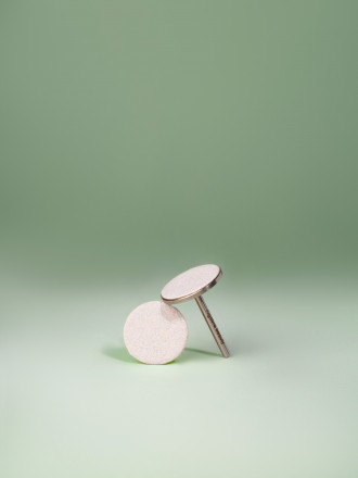 ALGEBRA BEAUTY   SOFT WHITE   Тонкие   M (20мм)   #150   (50шт)   Сменные файлы  для педикюрного диска без подложки