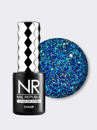 NAIL REPUBLIC   #1097 Bright Flash   10мл   Гель-лак светоотражающий
