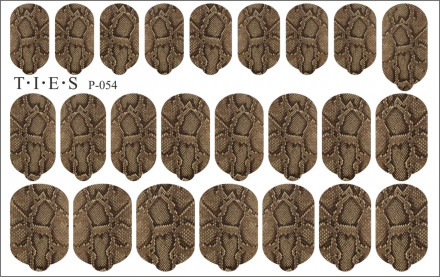 TIES   Пленка для маникюра   P-054