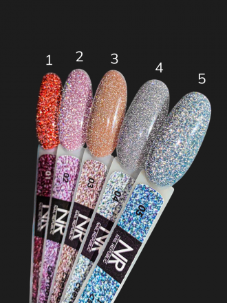 NAIL REPUBLIC   FLASH #02   10мл   Гель-лак светоотражающий