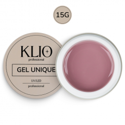 KLIO   Unique gel   #04 ROSE BROWN   15г   Гель для моделирования средне-жидкий