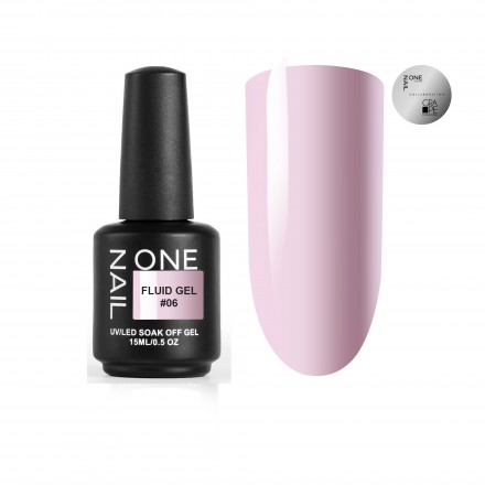 ONE NAIL   Gel FLUID   #06   15мл (флакон)   Гель для укрепления жидкий