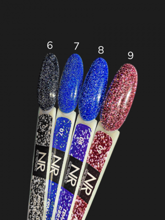 NAIL REPUBLIC   FLASH #09   10мл   Гель-лак светоотражающий