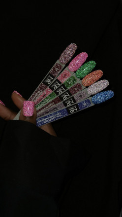 NAIL REPUBLIC   FLASH #09   10мл   Гель-лак светоотражающий