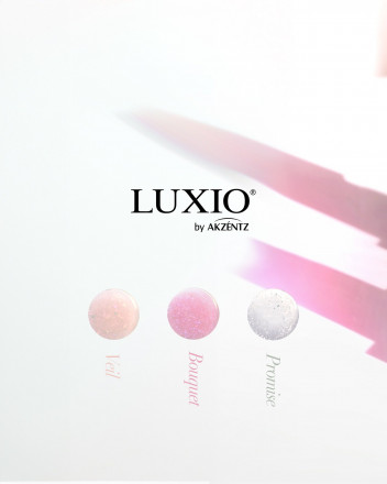 LUXIO   #254   VEIL   15мл   Гель-лак (100% гель) с поталью