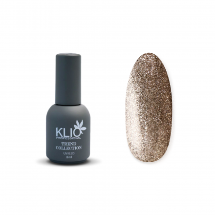 KLIO  Гель-лак кошачий глаз + жидкая фольга + светоотрающий   8мл   TREND COLLECTION   №50