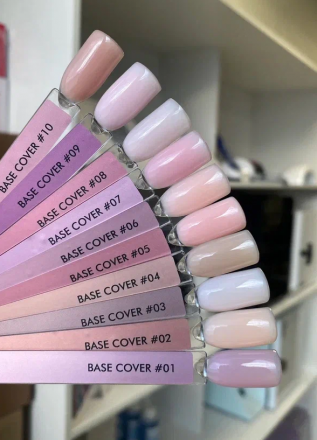 ONE NAIL   Base COVER #07   15мл   База камуфлирующая эластичная  (легкие в снятии)