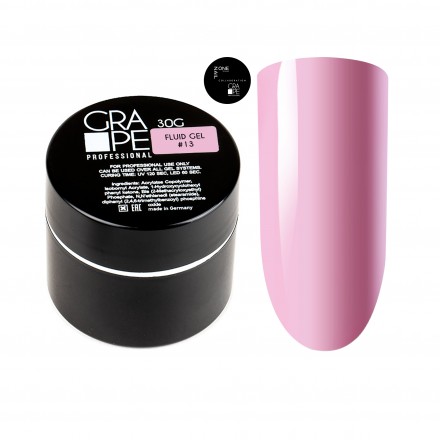 ONE NAIL   Gel FLUID   #13   30г (шайба)   Гель для укрепления жидкий