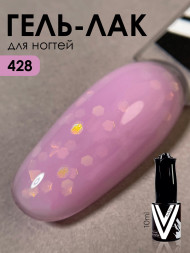 VOGUE NAILS   Гель-лак с блестками  10мл  #428