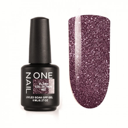 ONE NAIL   FLASH   #02   8мл   Гель-лак светоотражающий