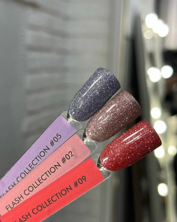 ONE NAIL   FLASH   #02   8мл   Гель-лак светоотражающий