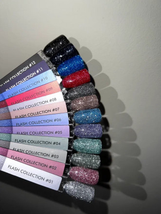 ONE NAIL   FLASH   #04   15мл   Гель-лак светоотражающий