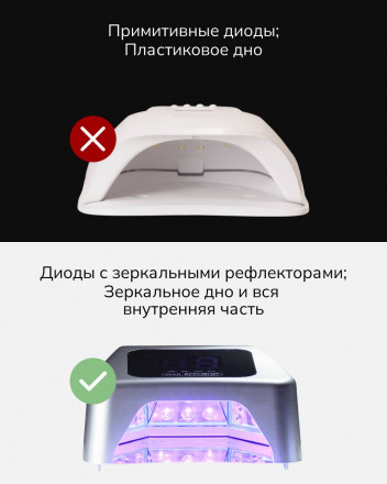 NAIL REPUBLIC   X-Lamp   LED лампа для маникюра   72w/5200mAh