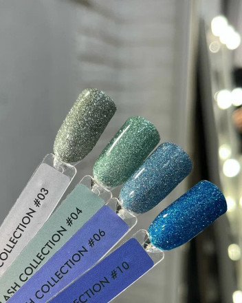 ONE NAIL   FLASH   #04   8мл   Гель-лак светоотражающий