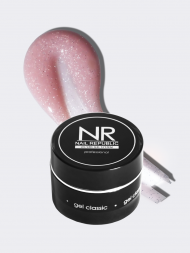 NAIL REPUBLIC   Гель  для моделирования самовыравнивающийся с шиммером   Gel   CLASSIC   #34   15г
