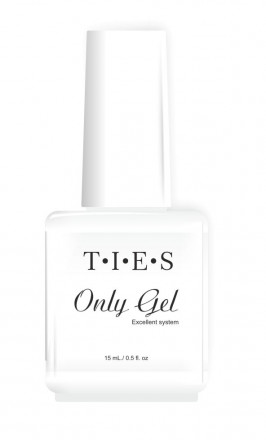 TIES   Гель для укрепления  ONLY GEL  15мл   №01 Прозрачный