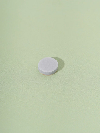 ALGEBRA BEAUTY   SOFT WHITE   Спонж   M (20мм)   (25шт)   Сменные файлы-бафы для педикюрного диска