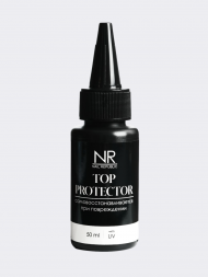 NAIL REPUBLIC   антивандальный без л/с   Top   PROTECTOR c UV   50мл   (бутылка)