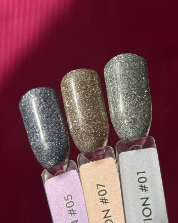 ONE NAIL   FLASH   #07   8мл   Гель-лак светоотражающий