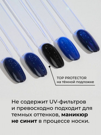 NAIL REPUBLIC   Топ антивандальный без л/с   Top   PROTECTOR без UV   10мл