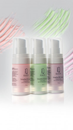 IQ BEAUTY  Smoothie Oil Cream   CANDIES &amp; SPARKLE   15мл   Крем-масло для ногтей и кутикулы с шиммером