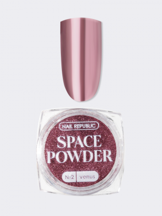 NAIL REPUBLIC   Powder SPACE   #02   Втирка металлик   Limited