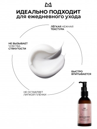 MANITA   Body&amp;Hand Cream CHERRY,ALMOND,SANDAL   150мл   Крем для рук и тела