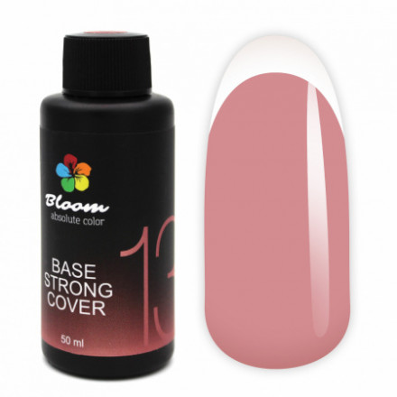 BLOOM   Base Strong COVER   #13   50мл (бутылка)   База камуфлирующая жесткая