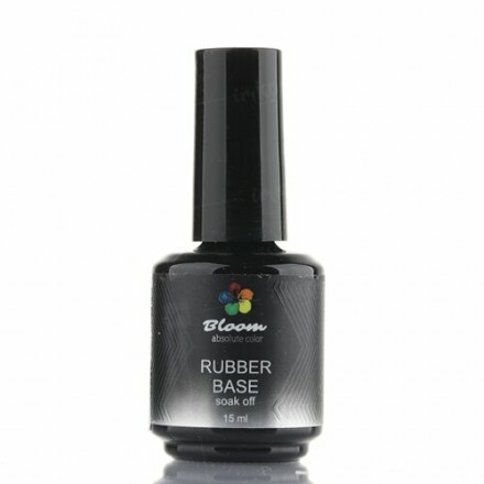 BLOOM   Base  RUBBER   15мл   База прозрачная каучуковая