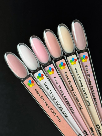 BLOOM   Base Strong COVER   #14   50мл (бутылка)   База камуфлирующая жесткая