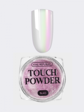 NAIL REPUBLIC   Powder TOUCH   #43   Втирка полупрозрачная   Limited