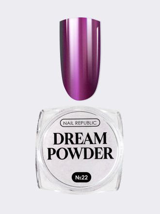 NAIL REPUBLIC   Powder DREAM   #22   Втирка жемчужная