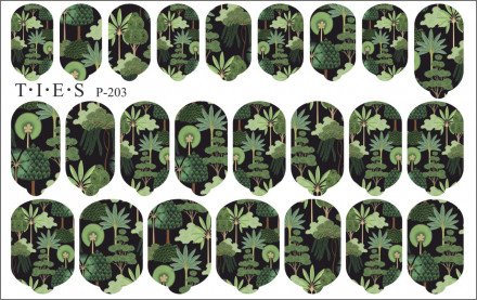 TIES   Пленка для маникюра   P-203