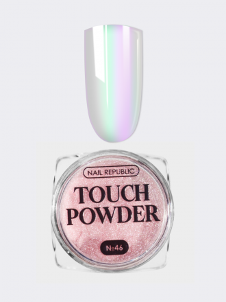 NAIL REPUBLIC   Powder TOUCH   #46   Втирка полупрозрачная