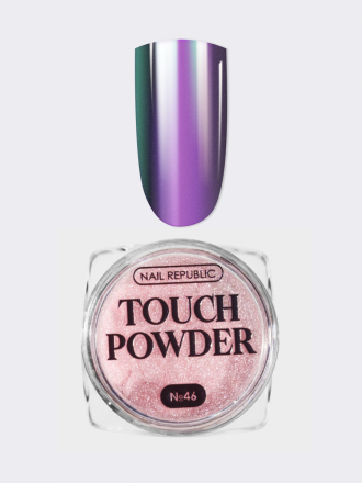 NAIL REPUBLIC   Powder TOUCH   #46   Втирка полупрозрачная