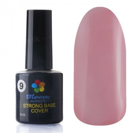 BLOOM   Base Strong COVER   #09   15мл   База камуфлирующая жесткая