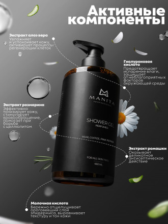 MANITA   Gel BLACK OPIUM   460мл   Гель для душа парфюмированный